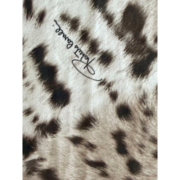 Roberto Cavalli Leopard-Print Ruched Sheath Dress – Size XL New with Tags - Picture 13 of 16